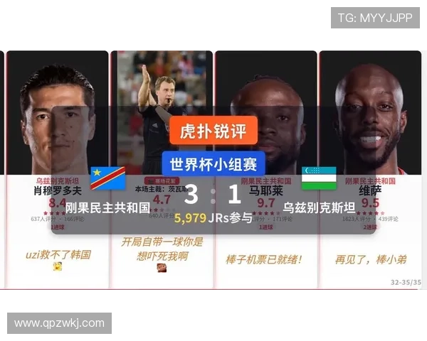 刚果民主共和国世界杯K组数据：三场比赛积4分晋级